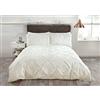 Rapport Home Rapport Balmoral - Set copripiumino singolo, colore: Panna