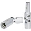 KS Tools 917.4858 3/8 Bussola poligonale con snodo, 17mm