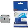 Brother Nastro per etichettarice nero/bianco Brother 12 mm x 8 mt MK231BZ