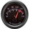 ETOPARS 52mm Motore Auto Misuratore Temperatura Olio dell'olio Puntatore | Indicatore Luminoso a LED Bianca Universale
