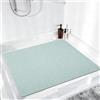 MORROWCAMP Tappetino da doccia antiscivolo per bagno, 80 x 83 cm, tappetino da bagno ad asciugatura rapida antimuffa con forti ventose