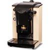 FABER COFFEE MACHINES | Modello Slot Plast | Macchina caffe a cialde ese 44mm | Pressacialda in ottone regolabile (AVORIO | NERO)