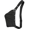 Lixada Zaino a tracolla leggero per sport all'aria aperta, viaggi, escursionismo, antifurto, borsa a tracolla per uomo e donna, Nero , 12.2 * 7.9 * 0.4in