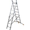 Gierre Hobbylot AL310HHL - Scala Trasformabile 2x8 - Multifunzione in Alluminio