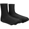 BBB Cycling Copriscarpe da Ciclismo Multiflex - per Ogni Scarpa da Bici - Tutte Le Stagioni - Copri Scarpe per Pioggia - Vento e Impermeabile - Flessibilità e Comfort - Doppio Velcro - 39/43 - Nero