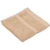 Gözze - Asciugamano Piccolo, Set da 4 Pezzi, Morbido e Assorbente, 100% Cotone, 30 x 30 cm - Cappuccino