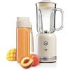 Tescoma President 909030.44 Frullatore Elettrico Crema 0.6 Lt 350W 11.5 x 14.5 x 32.5 cm