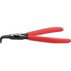 KS Tools 500.1025 Pinza Seeger Classic per Anelli di Sicurezza Esterni, a Punte Piegate, 130 mm