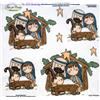 Pannolenci Stampato Nativity