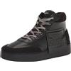 Desigual Shoes_Fancy High Patch 2000 - Sneaker da Donna, Colore: Nero, Nero, 40 EU
