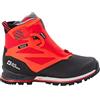 Jack Wolfskin Women's 1995 Series Texapore Mid W Walking Shoe, Black Burly Yellow Xt, 39 EU