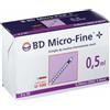 Bd Microfine Aghi Bd Micro-fine Siringa Da Insulina 0.5ml G30 30pz