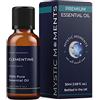 Mystic Moments | Olio essenziale di clementina 50 ml - olio puro e naturale per diffusori, aromaterapia e massaggio miscele senza OGM vegano