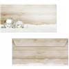 SIGEL Buste natalizie 22 x 11 cm | DU427, motivo «Cozy Christmas», gommate, 50 pezzi