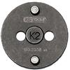 KS Tools 150.2038 Adattatore per utensile per la lavorazione dei pistoncini dei freni #K2, Ø 45mm