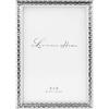 Lawrence Frames - Cornice portafoto in Metallo Effetto Martello, 10 x 15 cm, Colore Argento