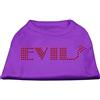 Mirage Pet Products Mirage Evil - Camicia per cani con strass, taglia L, viola
