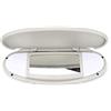 Shkalacar Visiera Parasole Sostituzione Copertura, Visiera Parasole Vanity Specchio Copertura per Specchietto Parasole per BMW Mini R55 R56 R60 2007-2014