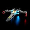 BRIKSMAX Kit di illuminazione a led per LEGO Star Wars X-Wing Fighter di Luke Skywalker - Compatible with Lego 75301 Modello di blocchi predefiniti- Non includere il set Lego