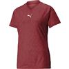 PUMA Lei muove la Maglia del Gioco, Calcio Donna, Rosso Intenso, XL