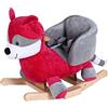 KNORRTOYS.COM- Dondolo Procione, Colore Rosso Scuro, 40621