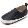 Dotty Fish Scarpe in Pelle Casual per Bambini. Antiscivolo con Suola di Gomma per Bambini e Bambine. Primi Camminatori. Rosso (22.5 EU)