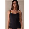 Intimissimi Top In Microfibra Ultralight Nero