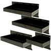 Silverline 868873 - Set di 4 vassoi magnetici per Attrezzi