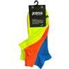 Joma CALZE JOMA COLORATE BASSE - 3 PAIA