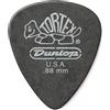 Jim Dunlop Dunlop Tortex Pitch Black Plettri Per Chitarra Confezione Da 72 .88 Mm