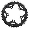 Create idea Corone per bicicletta 34T / 50T 110BCD 5 fori per bullone per bici da strada a 9 velocit¨¤ a 10 velocit¨¤ Accessori di ricambio per ciclismo in alluminio nero