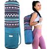 Thermikoa Borsa Porta Tappetino Yoga con Tasca, Tote Bag per Trasportare Materassino da Yoga e Pilates, Leggera, 70x30 cm