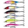 SSyang Esche da Pesca, 6 Pezzi Esca da Pesca Spinning, Esche da Pesca con amo Triplo, 3D Esche Artificiali Esca Finta Pesca Mare, Kit di Esche da Pesca, Perfetto per Pesca(Colore Multiplo)