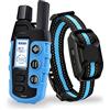 TYVIFKE Collare Addestramento per Cani, Collare Ricaricabile con Portata di Controllo 2600m, 3 Modalità di Allenamento Efficaci di Suono/Vibrazione/Forte Vibrazione, Impermeabile IP67, Senza Scosse