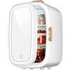 XENITE Mini frigorifero da 20 litri, frigorifero cosmetico personale portatile con specchio per il trucco, luce a LED, AC/DC, dispositivo di raffreddamento compatto e riscaldatore per auto, casa, ufficio,b
