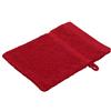 Gözze - Guanto da Bagno, Set da 4 Pezzi, Morbido e Assorbente, 100% Cotone, 16 x 21 cm - Bordeaux