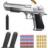 DAZZTIME Pistola giocattolo,Pistola Giocattolo a Proiettile Morbido,Giocattolo di Schiuma Blaster,Giocattolo Blaster Proiettile in Schiuma Morbida,Soft Bullet Toy Gun,Regali di Compleanno per 14+