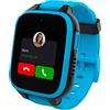 XPLORA XGO 3 - Telefono orologio per bambini (4G) - Chiamate, messaggi, modalità scuola per bambini, funzione SOS, localizzazione GPS, fotocamera e contapassi - Include 2 anni di garanzia (BLU)