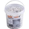 Meister Distanziatori per piastrella, set da 300 pezzi, 8,0 mm, in robusto polipropilene, colore bianco, accessori