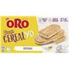 ORO SAIWA Oro Vitasnella, Cereal Yo Original, Biscotti con Ripieno Morbido di Yogurt Bianco, Fonte di Fibre e Magnesio, 253g (contiene 5 monoporzioni da 50,6g)