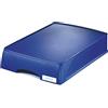 Leitz Cassettiera componibile per vaschette portacorrispondenza, Formato A4, Blu, Gamma Plus, 52100035