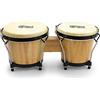 Mad About M-BON-NT Tamburi Bongo in legno da 6 e 7, Bonghi in Rovere per Principianti con Finitura Naturale