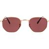 Ray-Ban Occhiali da Sole Ray-Ban Hexagonal RB3548N 9202AF Polarizzati