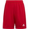 ADIDAS PANTALONCINO JUNIOR ENTRADA22 ROSSO [02025]