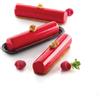 SILIKOMART Cylindre 75 stampo silicone cm 12,6x2,7x2,7h +10 vassoi + cutter