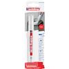 Edding 8180 Label Remover Oliatore in un marcatore, Punta tonda, Blister 1 pz, Colore trasparente, Tratto 4 mm