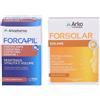 ArkoPharma Set Forsolar Solare Perle + Forcapil Cheratina Capsule 1 pz
