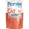 Monge Grill Kitten Bocconcini in Jelly Ricco di Salmone 85 gr