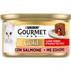 Gourmet Gold Cuore Morbido Cat Adult con Salmone 85 gr