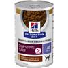 Hill's Prescription Diet Dog i/d Low Fat spezzatino aromatizzato con Pollo e verdure 354 gr.